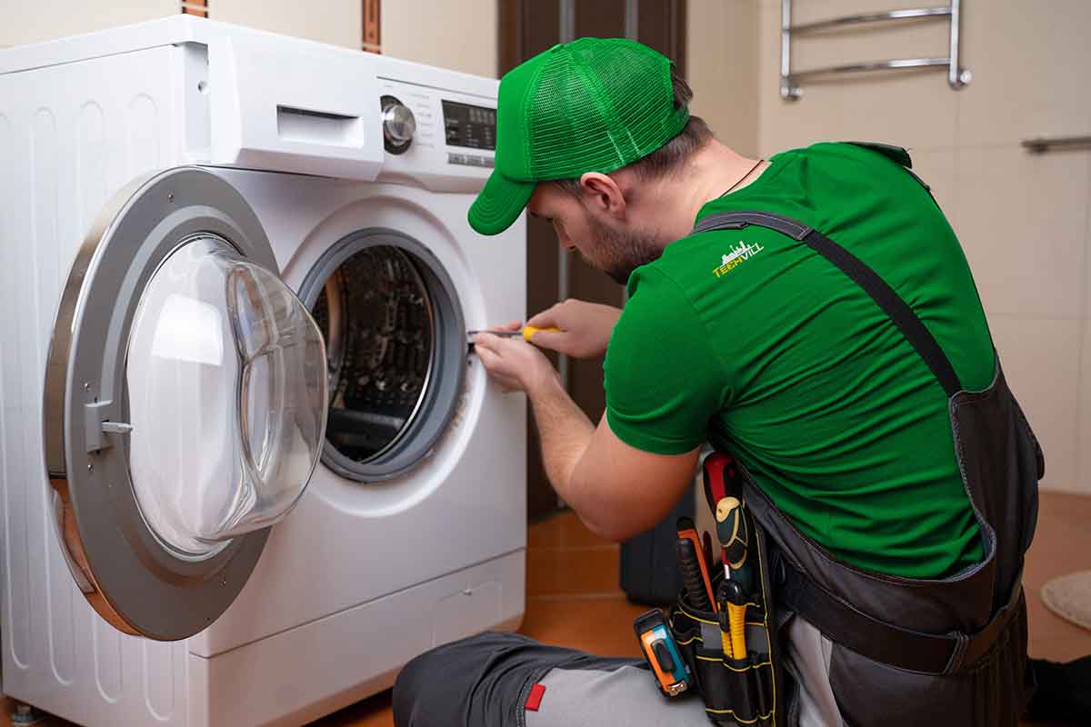 Troubleshooting a Locked Washing Machine Door: A Guide to Unlocking and Fixing the Issue